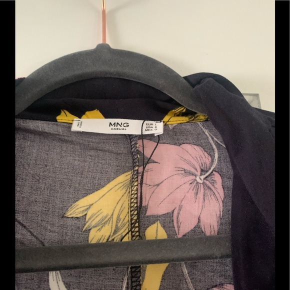 MANGO NWOT wrap dress , never worn, but tag missing size L - Picture 4 of 5